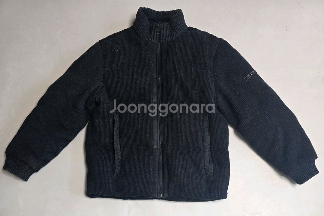 데상트 구스다운 패딩 블랙(105)--2