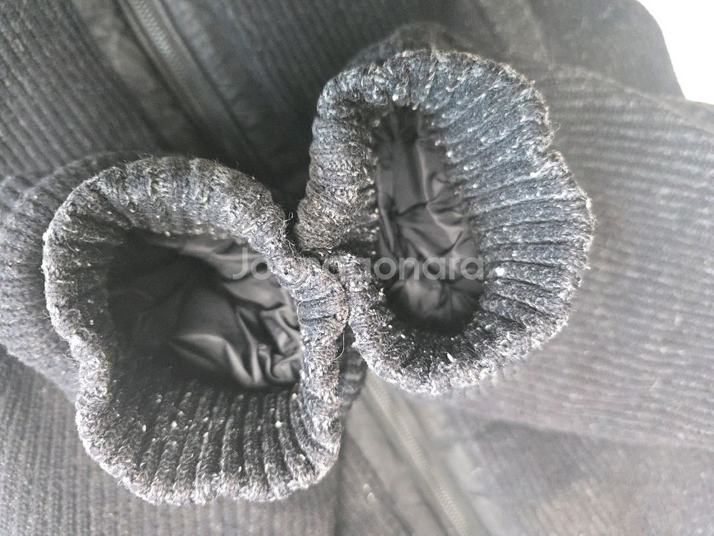 데상트 구스다운 패딩 블랙(105)--5