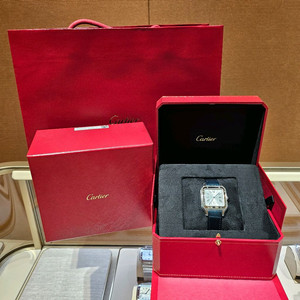 까르띠에 산토스 뒤몽 라지(풀구성 새제품)가격마지막내림