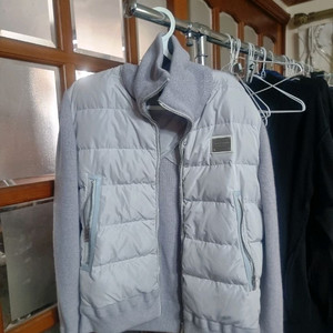 볼란테 니트패딩자켓 3사이즈 그레이