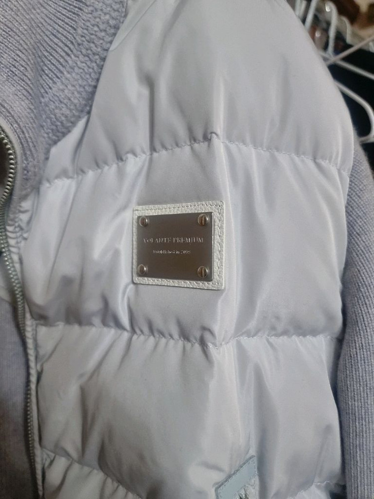 볼란테 니트패딩자켓 3사이즈 그레이--1