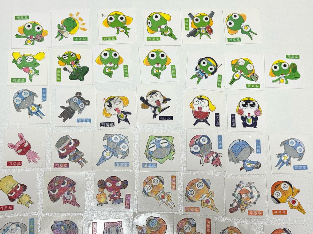 케로로 띠부씰 구버전 46개 이미지