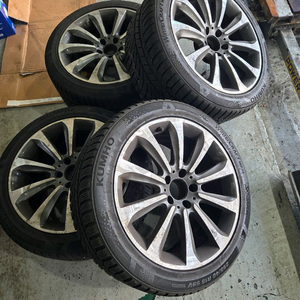 벤츠18인치 순정휠 윈터타이어포함