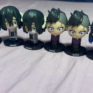 원가 개당 14000) 귀멸의 칼날 흔들 피규어 가챠