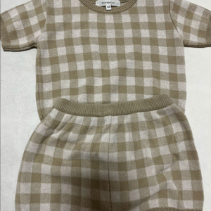 베네베네 체크 니트 12m