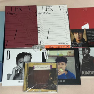 신화 김동완 앨범 10장 응원봉 일괄