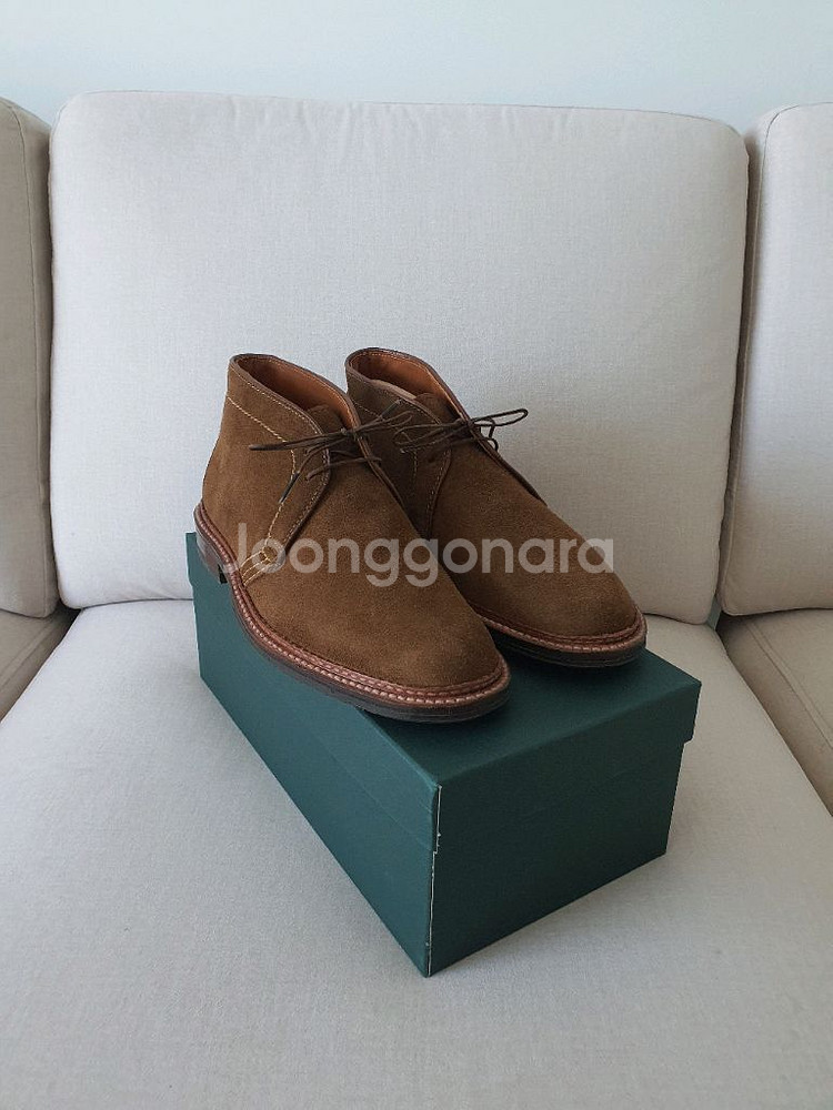 알든 1593L (1493) 처카 부츠 스웨이드--2