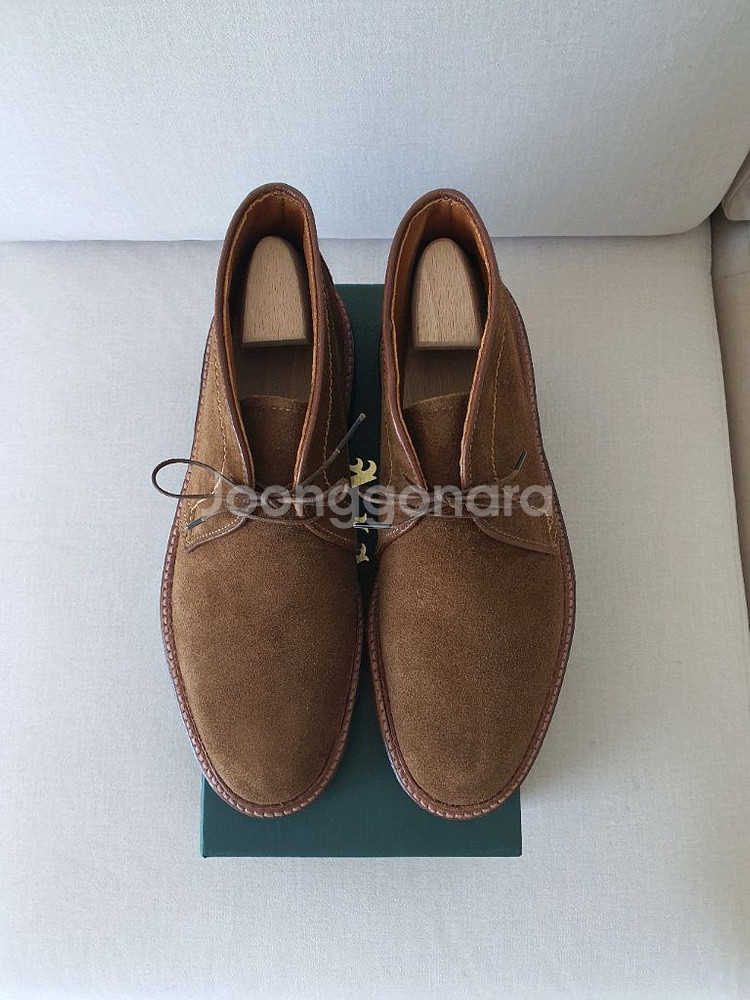 알든 1593L (1493) 처카 부츠 스웨이드--0