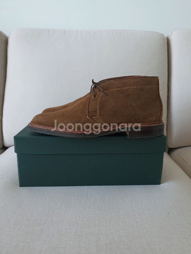 알든 1593L (1493) 처카 부츠 스웨이드--3