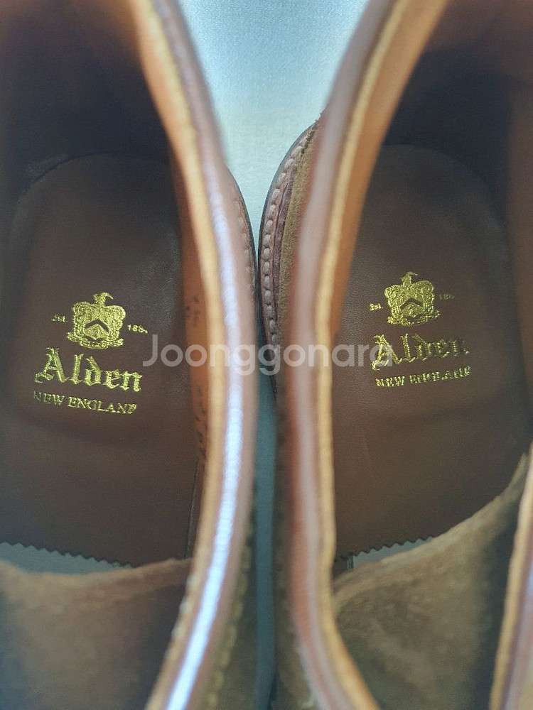 알든 1593L (1493) 처카 부츠 스웨이드--8