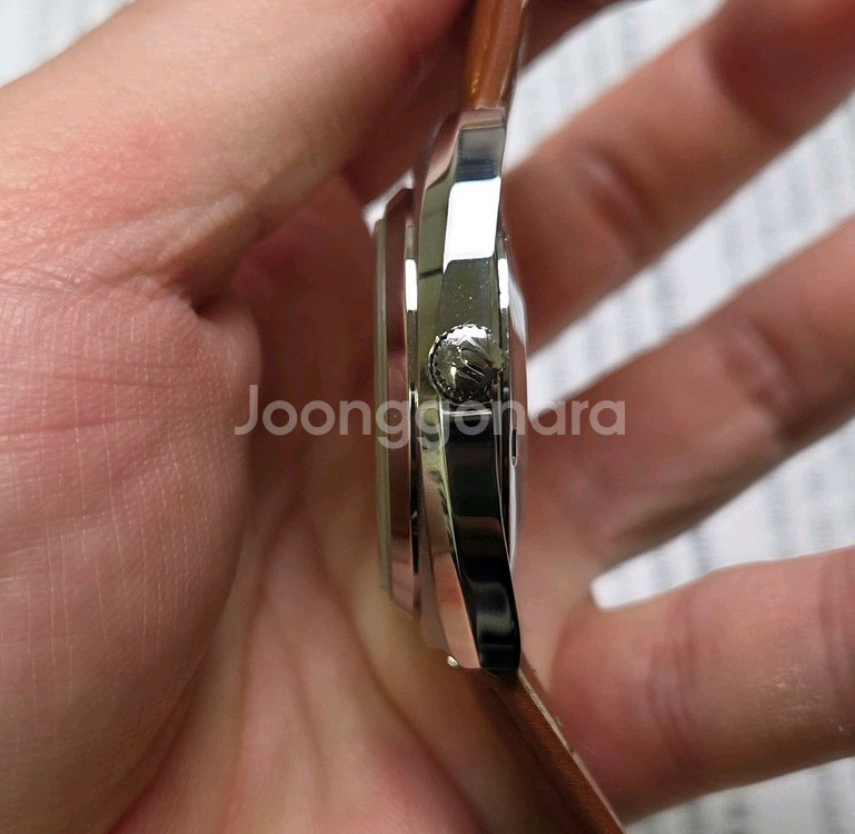 빈티지 부로바 터틀 오리지널 실버다이얼 데이데이트 오토--6