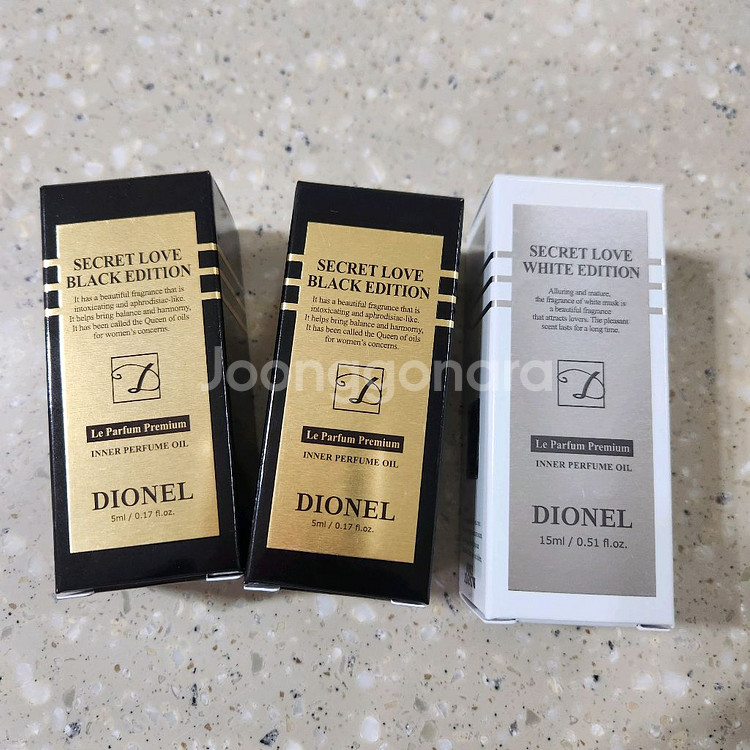 디오넬 시크릿러브 블랙 에디션, 화이트에디션 여성청결제--0