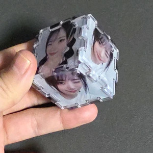 QWER 2주년 팝업 퍼즐키링 큐브