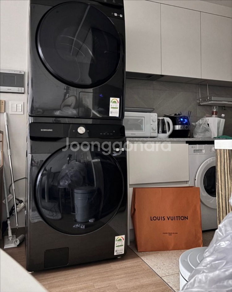 (용달비포함) 삼성21kg세탁기 + 14kg건조기 고급--0