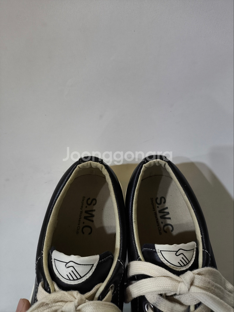 270mm S.W.C 스테프니워커스클럽 가죽 스니커즈--5