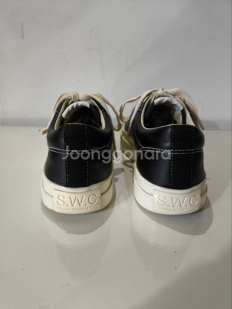 270mm S.W.C 스테프니워커스클럽 가죽 스니커즈--7