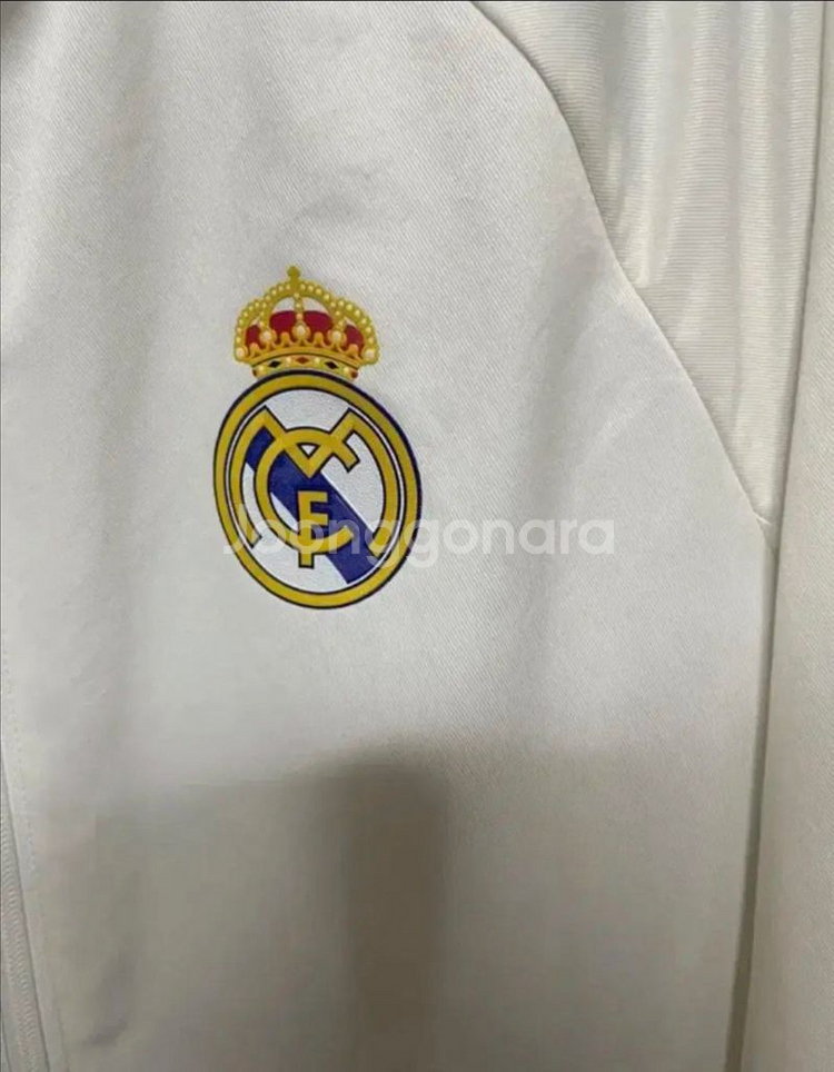 [95]아디다스 레알마드리드 화이트 우븐 앤섬 져지--1