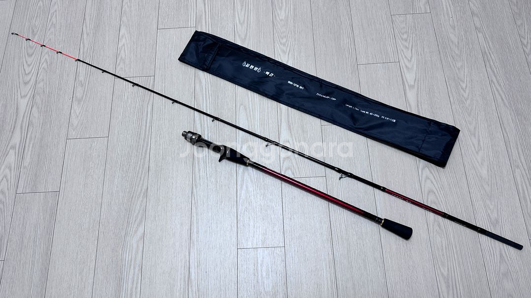 다낚시 백갑 갑오징어 쭈꾸미 티탄 로드 175B--0