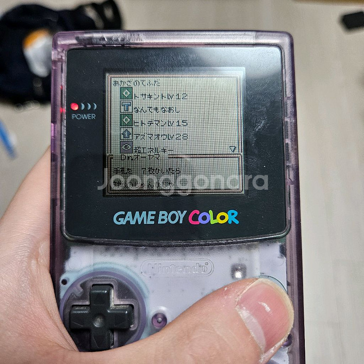 포켓몬 카드 GB 게임보이 컬러 박스셋 상태양호--9