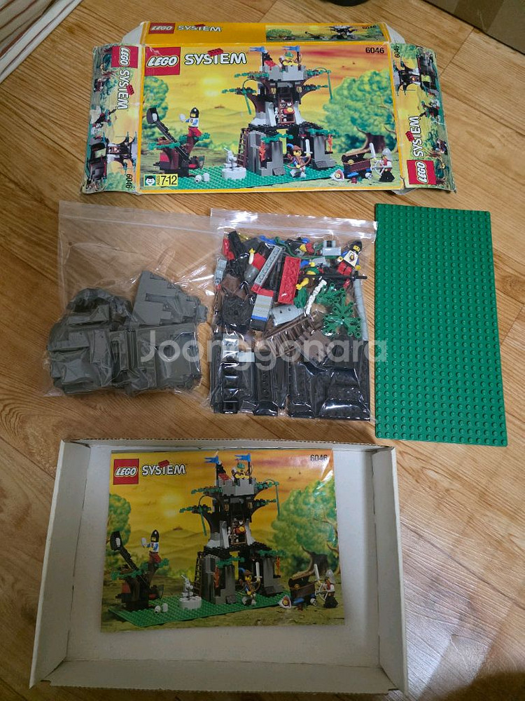 올드 레고 6046 로빈훗의 나무기지--1
