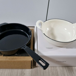 무쇠 주물 냄비 프라이팬 새상품