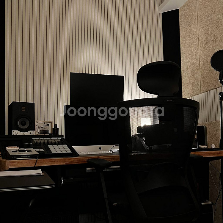 오디오 미디 콘솔 데스크--0