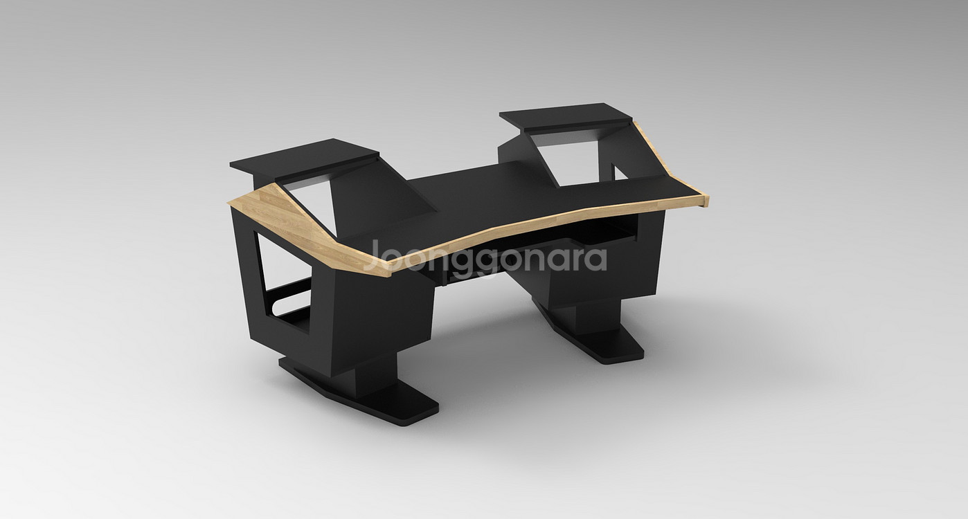 오디오 미디 콘솔 데스크--1