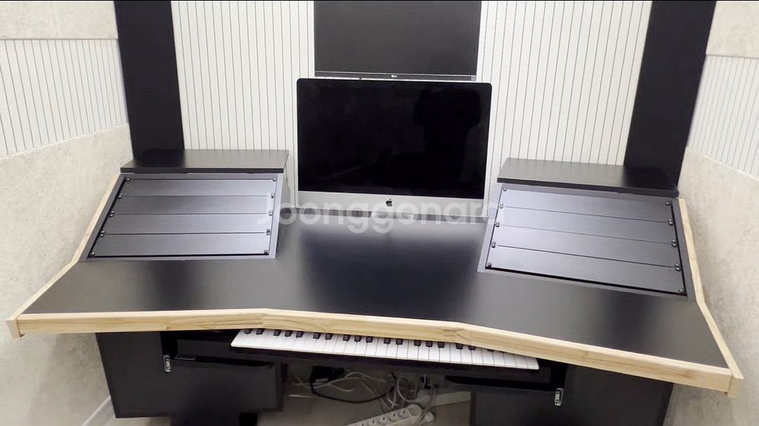 오디오 미디 콘솔 데스크--4