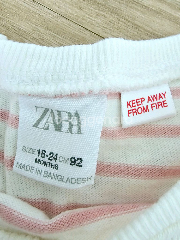 자라 키즈 티셔츠 3벌 18-24M--3