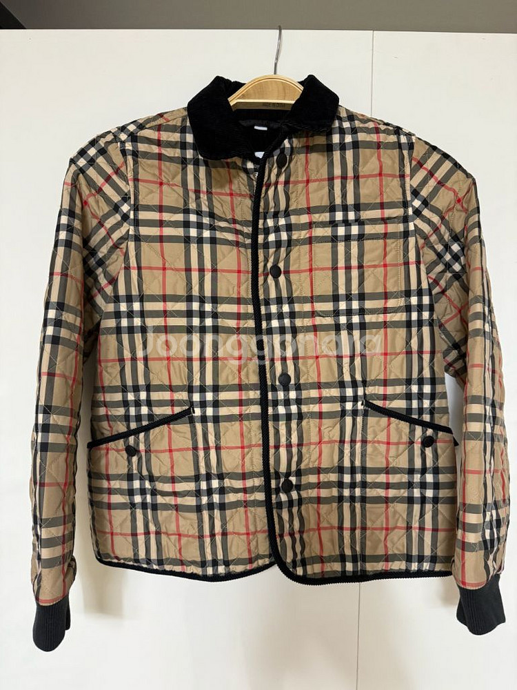 버버리키즈 퀼팅 누빔 10y--0