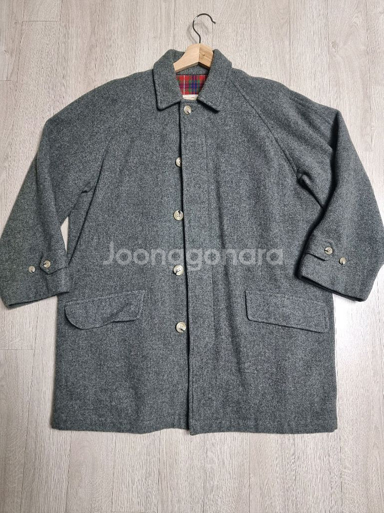 바라쿠타 그레이 코트 38(103사이즈) 팝니다.--0