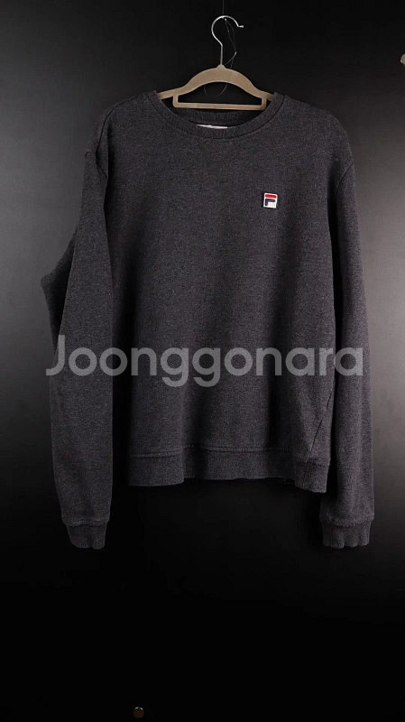 [XL] 휠라 자수 기모 맨투맨--0