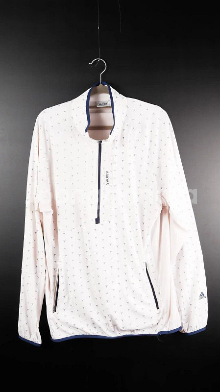 [XL] 아디다스 흰색 여성 바람막이--0