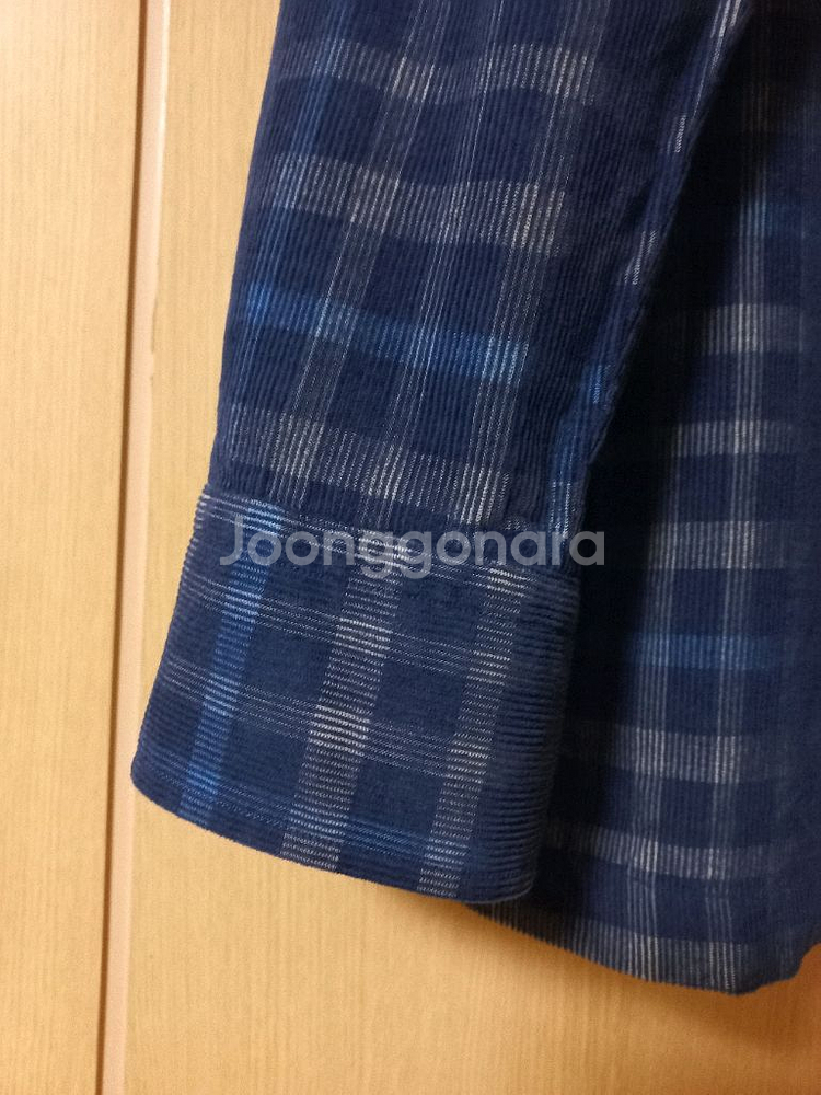 닥스 코듀로이 체크셔츠.100.새제품급.17만8--3