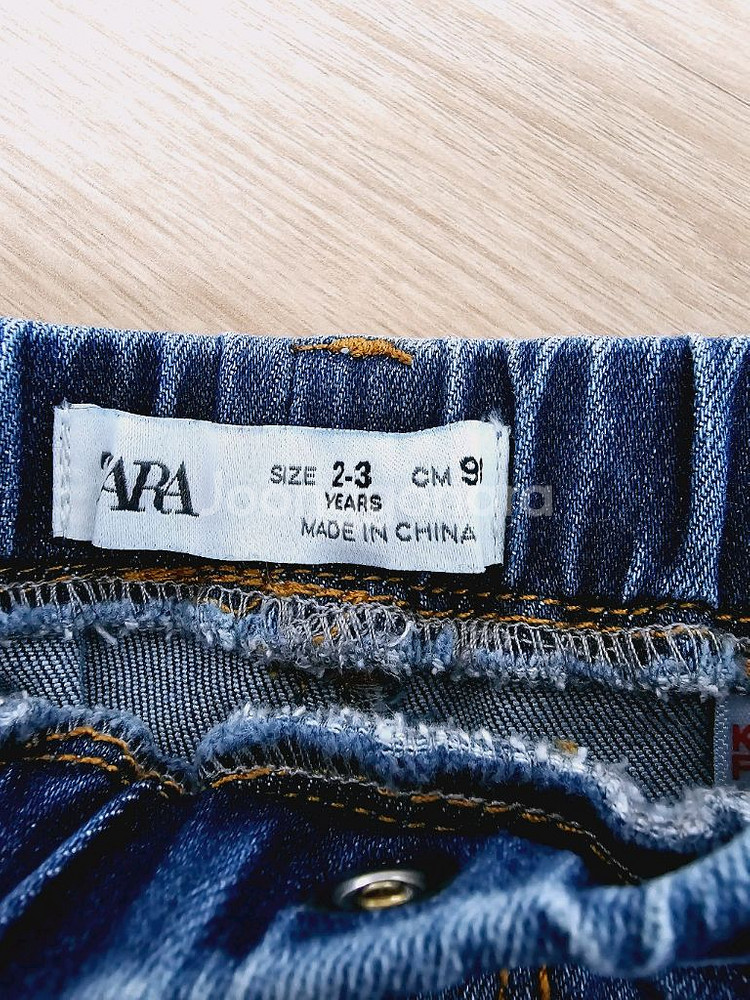 자라 키즈 3세 비비드아이 S 바지 4벌--1