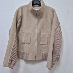 캐시미어 핸드메이드 자켓코트(55~날씬66)