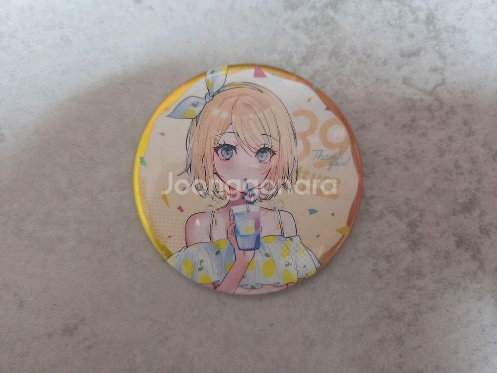 카가미네 린 수영복 캔뱃지 (생활기스)--0