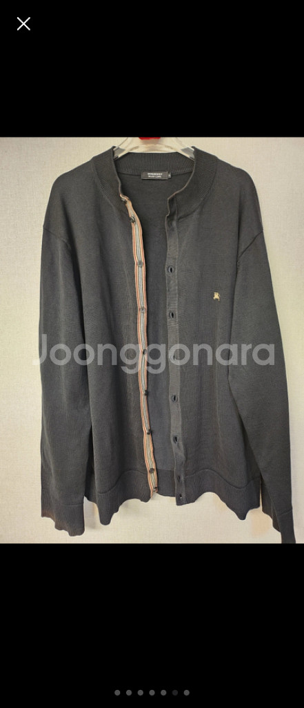 정품. burberry 사계절 가디건.정가 80만원대.--4