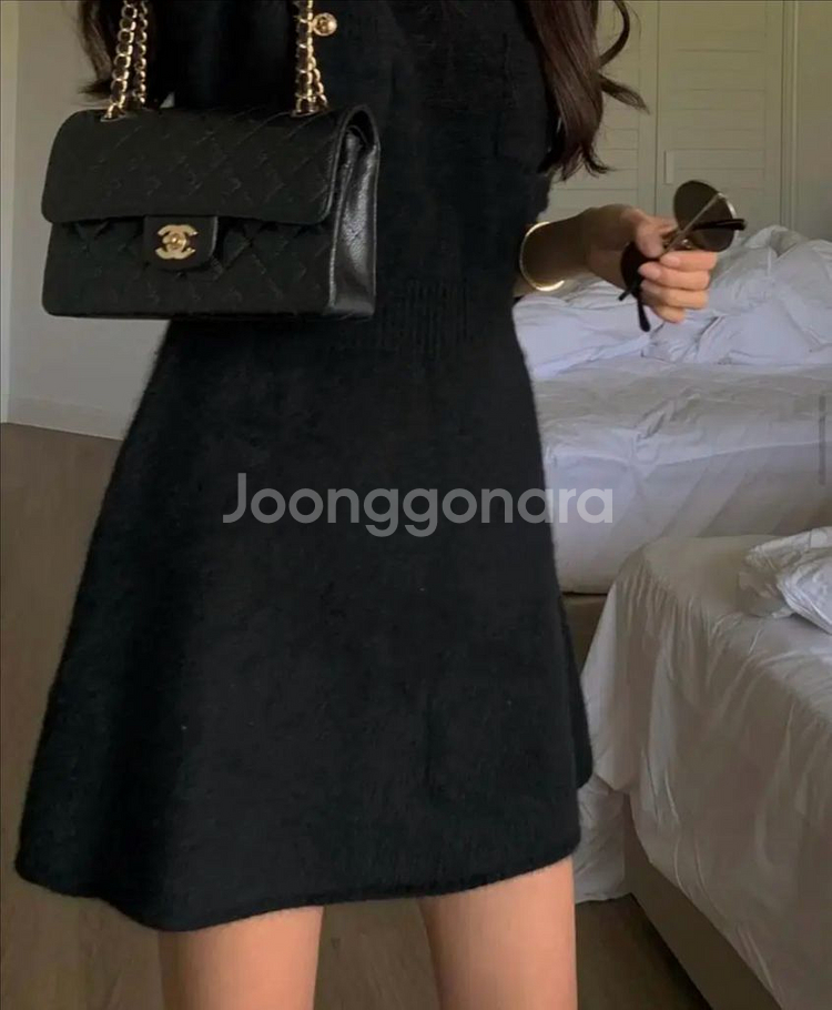 샵엠 앙고라 원피스--3