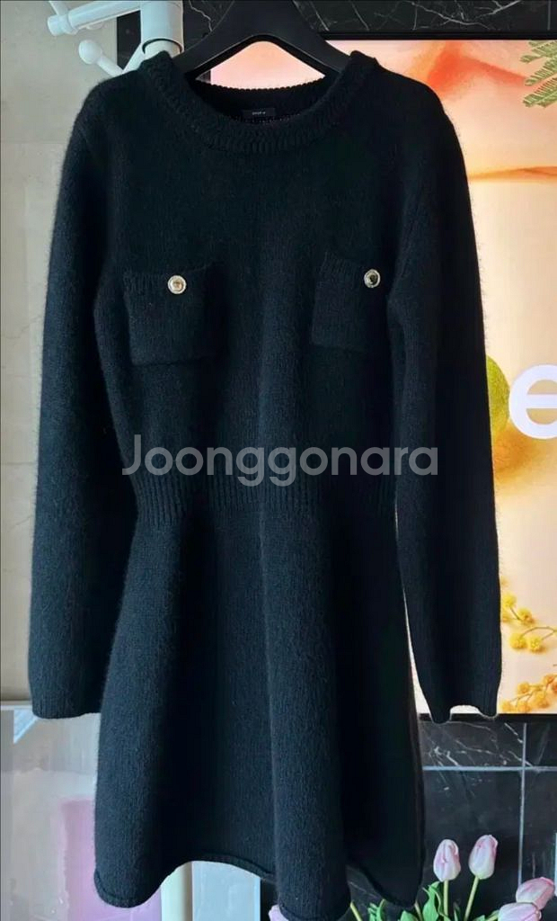 샵엠 앙고라 원피스--5