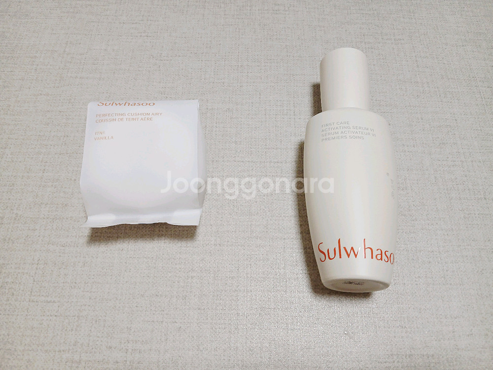 설화수 윤조에센스 90ml, 에어리 쿠션 17N1--0