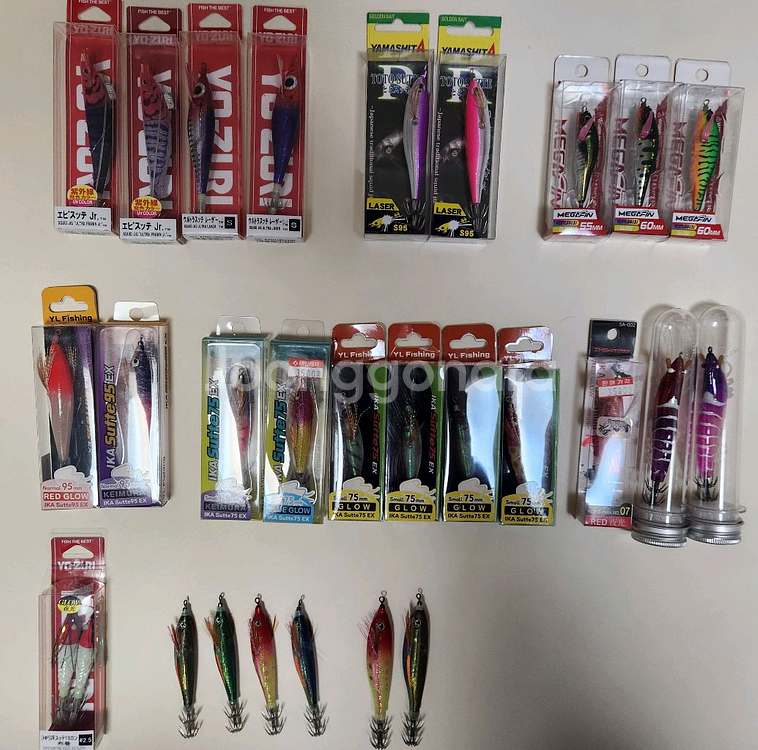 야마시타, 요즈리, 바우피싱, yl, 메가바이트 에기--0