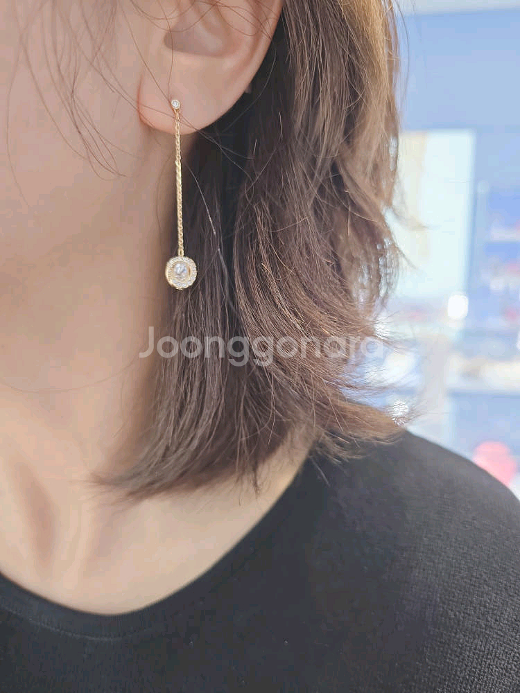 ( 새상품) 스와로브스키 귀걸이--2