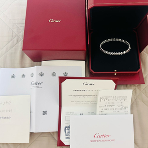 [18] 까르띠에 클래쉬 드 브레이슬릿 화이트골드 18