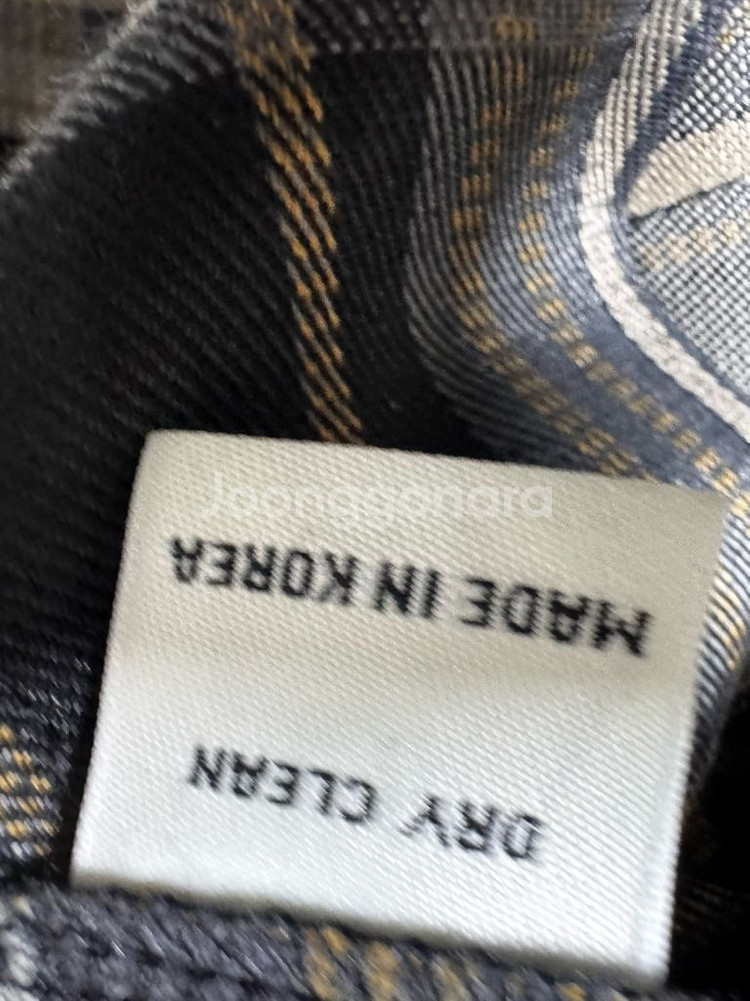 utg 깅엄 체크스커트--4