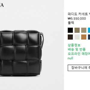 [OS] 보테가베네타 패디드 카세트 백