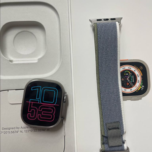 애플워치 울트라1 실버 SS급