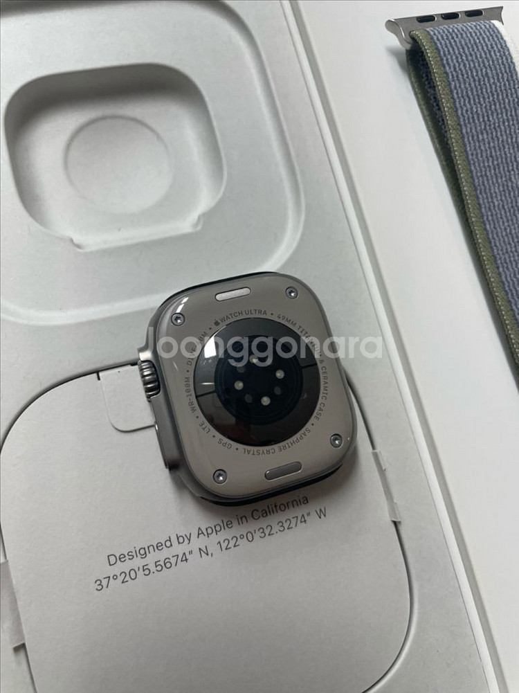 애플워치 울트라1 실버 SS급--2