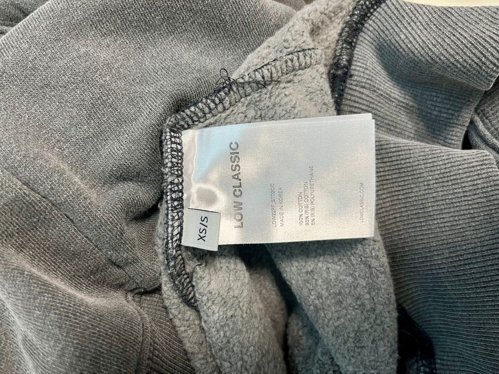 로우클래식 집업 스웨트셔츠--2