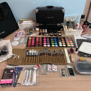 (거의새것) 메이크업 학원 화장품 풀세트 전문가용 르샤